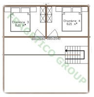 Soffitta casa in legno Modello P FRG 79(50P+28M)+26T