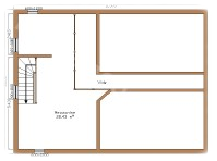 Piano casa in legno Modello P FRG 134(98P+36E)