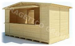 Casetta per negozianti Modello FRG - KTL 4024 